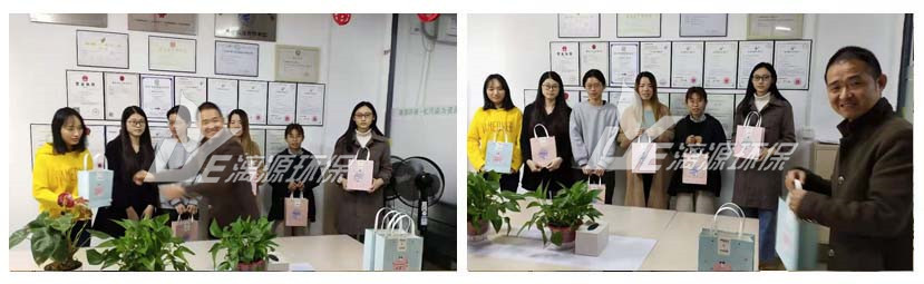 春和景明，萬象更新。值此三八婦女節(jié)來臨之際，漓源環(huán)保公司向全體職工致以節(jié)日的問候和親切的慰問，祝你們身體健康、工作順利、闔家幸福，永葆青春！